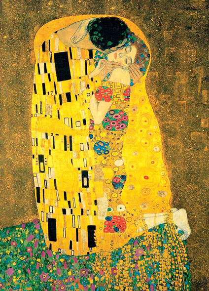 AC28 - The Kiss by Gustav Klimt Greetings Card